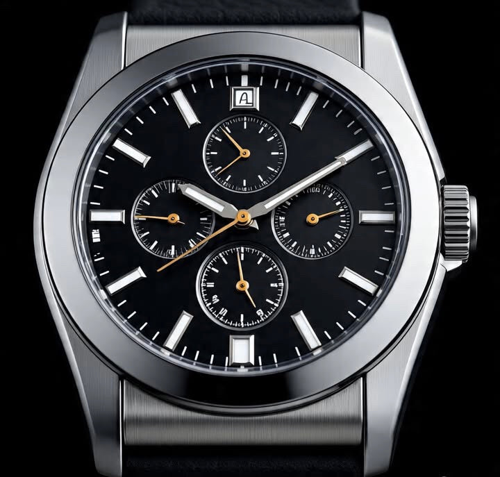 Hublot Men’s Super B Black Magic Stainless Steel 42mm Black Chronograph Dial Watch - $4800